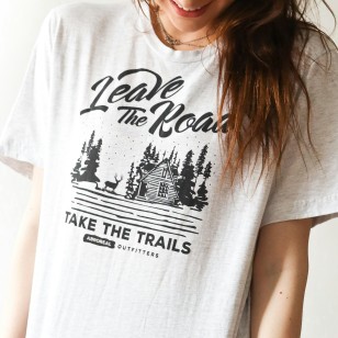 Obrazek 2 dla: Koszulka LEAVE THE ROAD